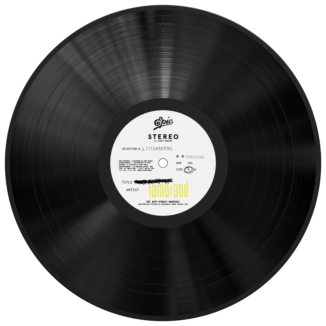 Into Oblivion First Pressing Black LP (Webstore Exclusive) – Lamb Into Oblivion First Pressing Black LP (Webstore Exclusive) – Lamb