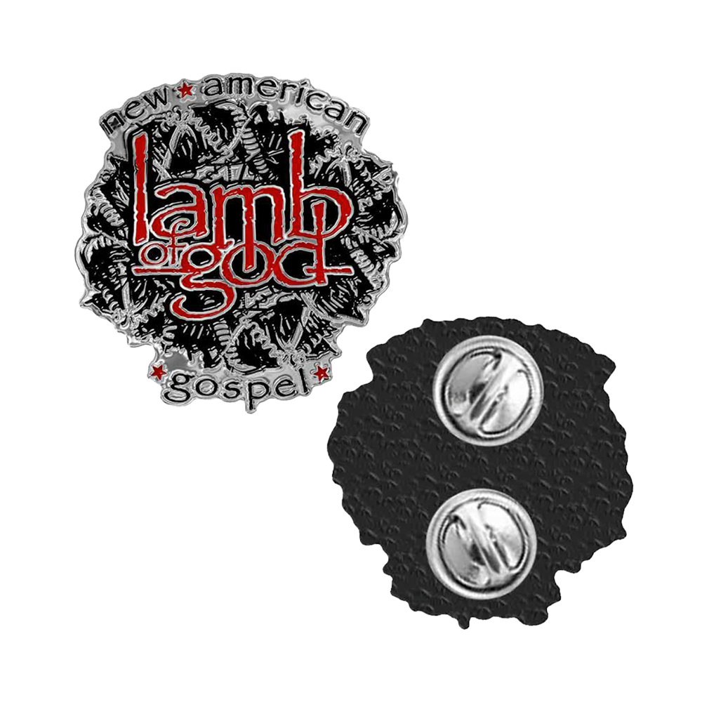 New American Gospel Enamel Pin