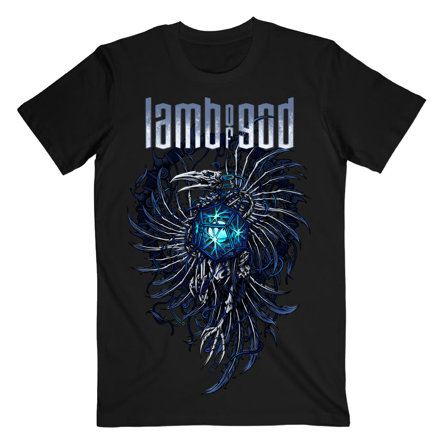 Blu Wired Bones Tee