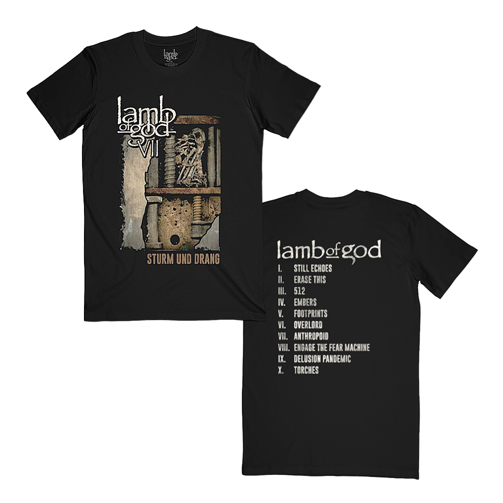 Sturm Und Drang Tracklist Vintage Tee