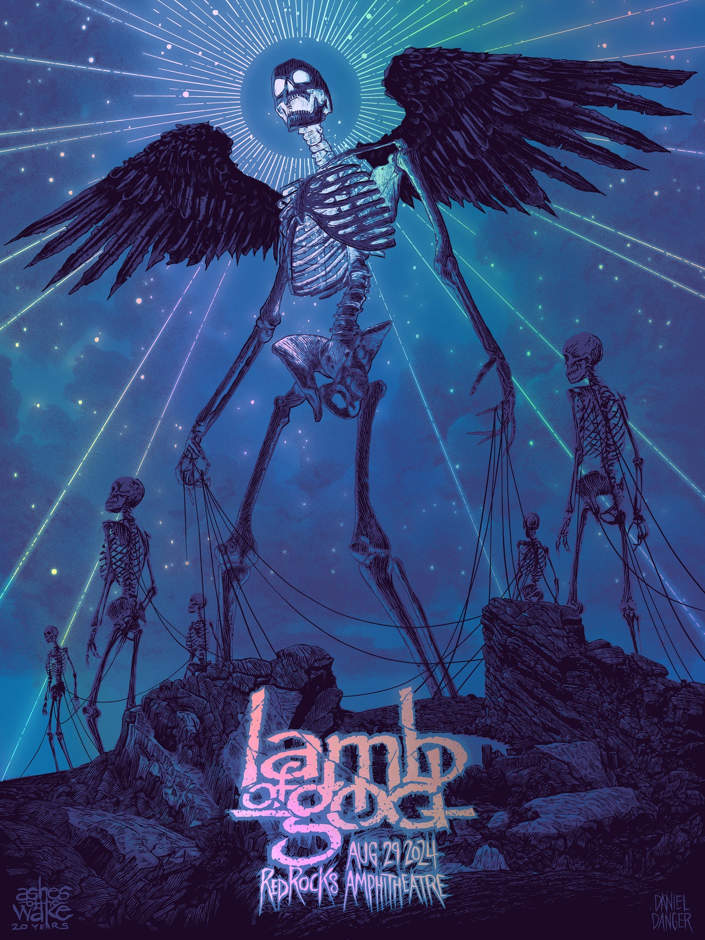 Red Rocks Poster
