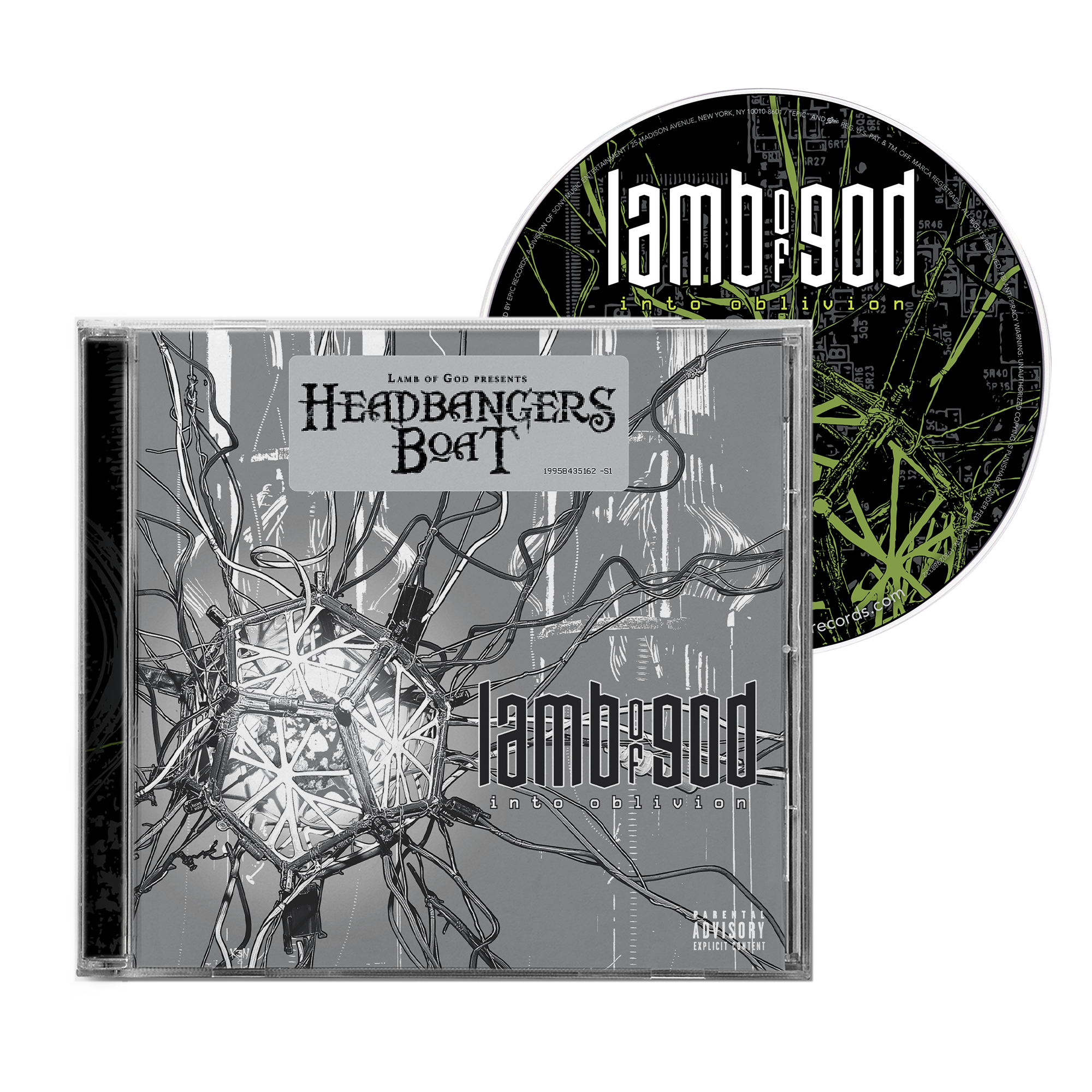 AMON Gasp For Breath 邦楽 CD Into Oblivion Headbangers CD – Lamb of God Store