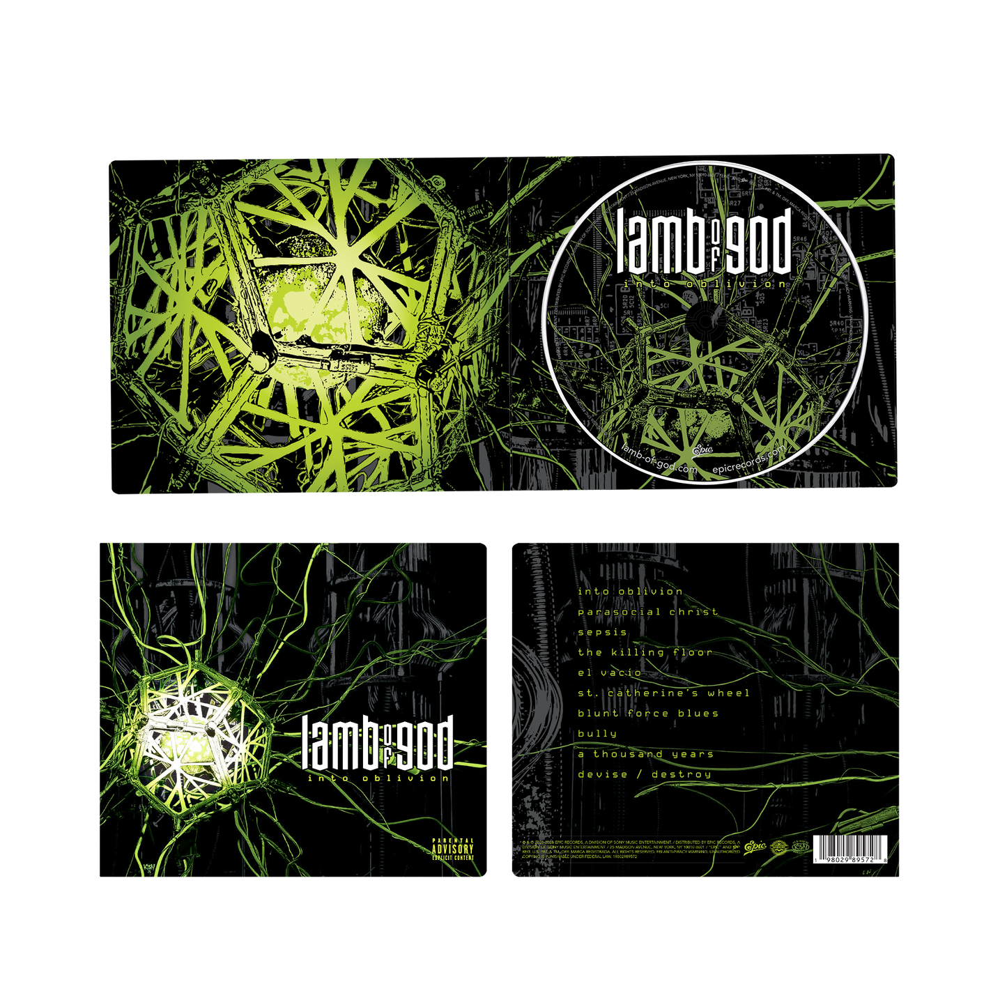 Into Oblivion Deluxe SIGNED CD