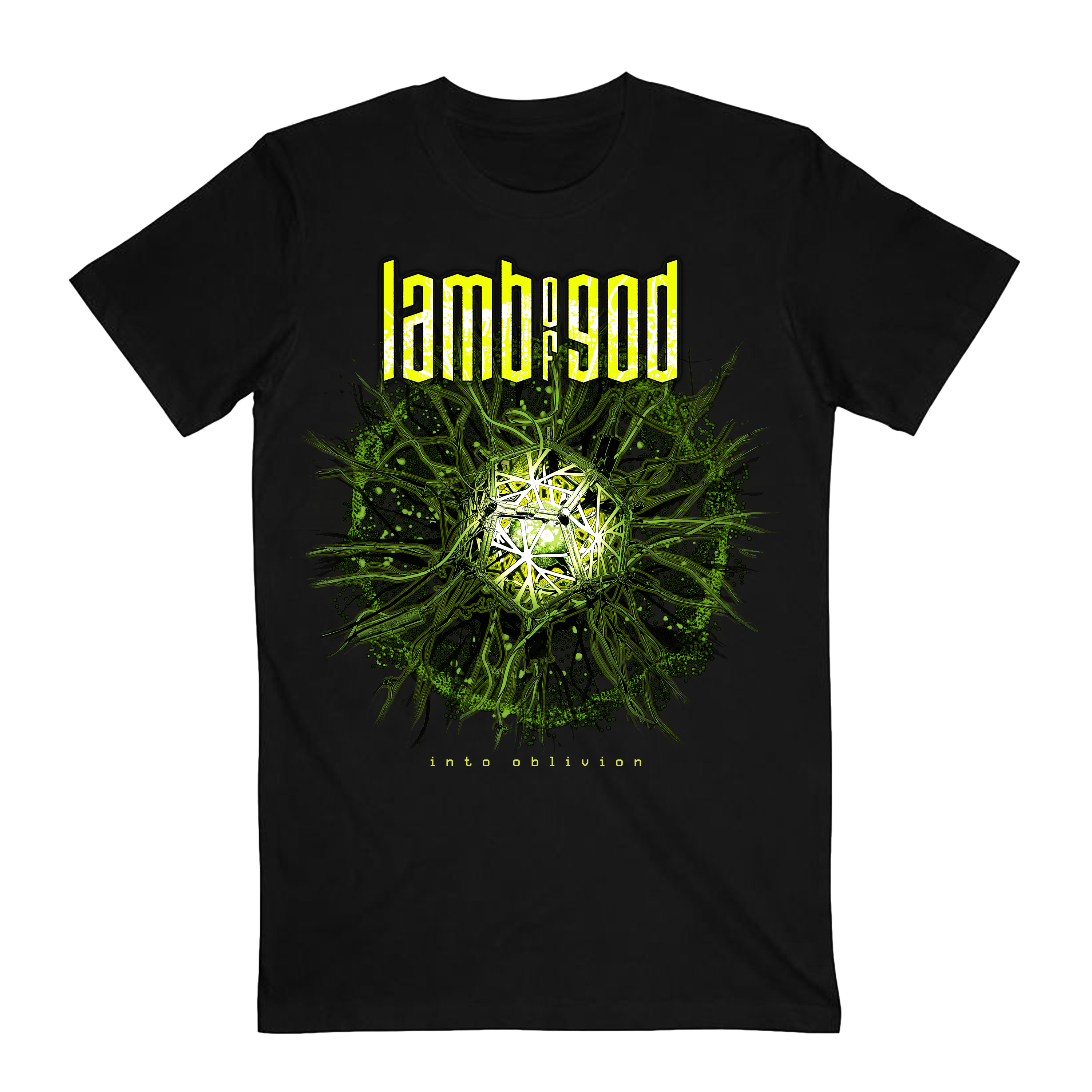Into Oblivion Burst Black Tee – Lamb of God Store