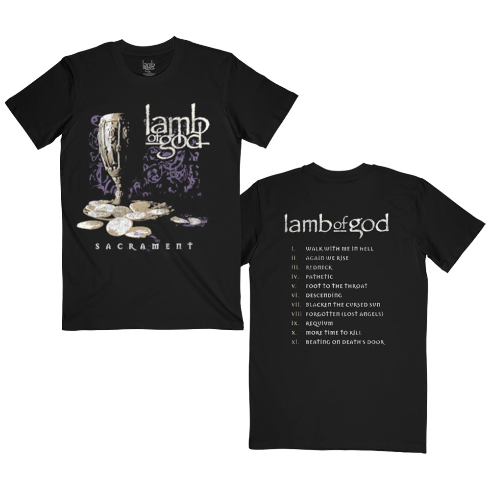 Sacrament Vintage Tracklist Tee