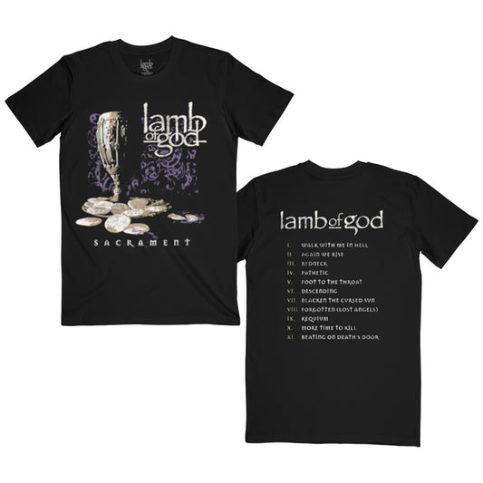 Sacrament Vintage Tracklist Tee
