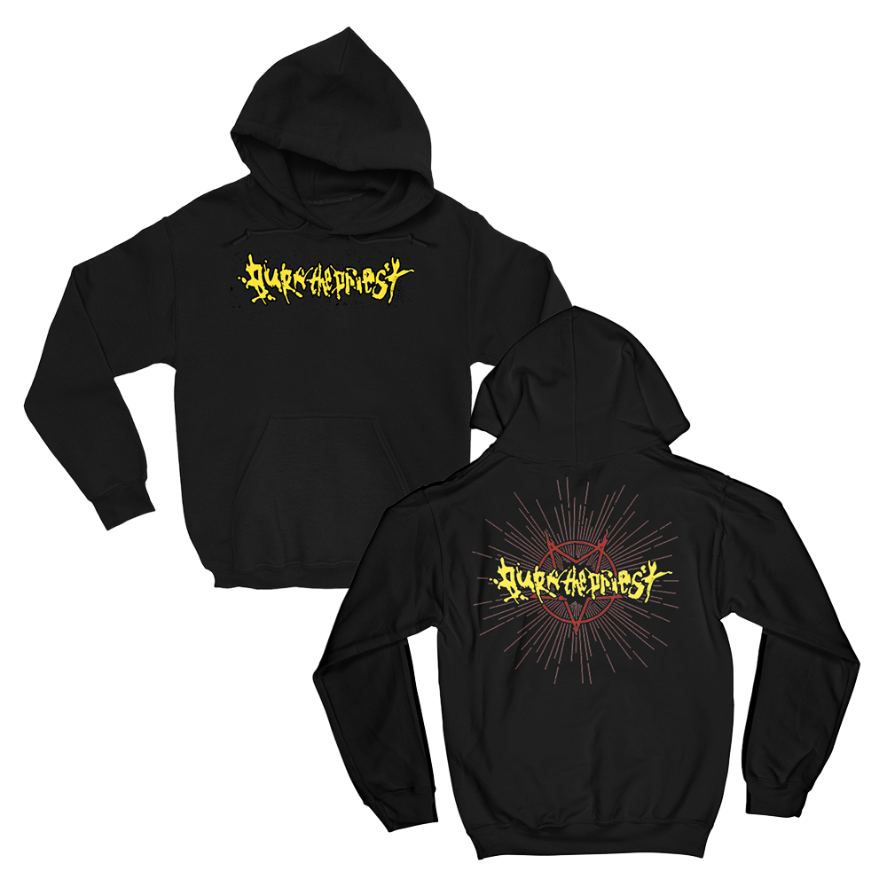 Burn The Priest Logo Hoodie – Lamb of God Store