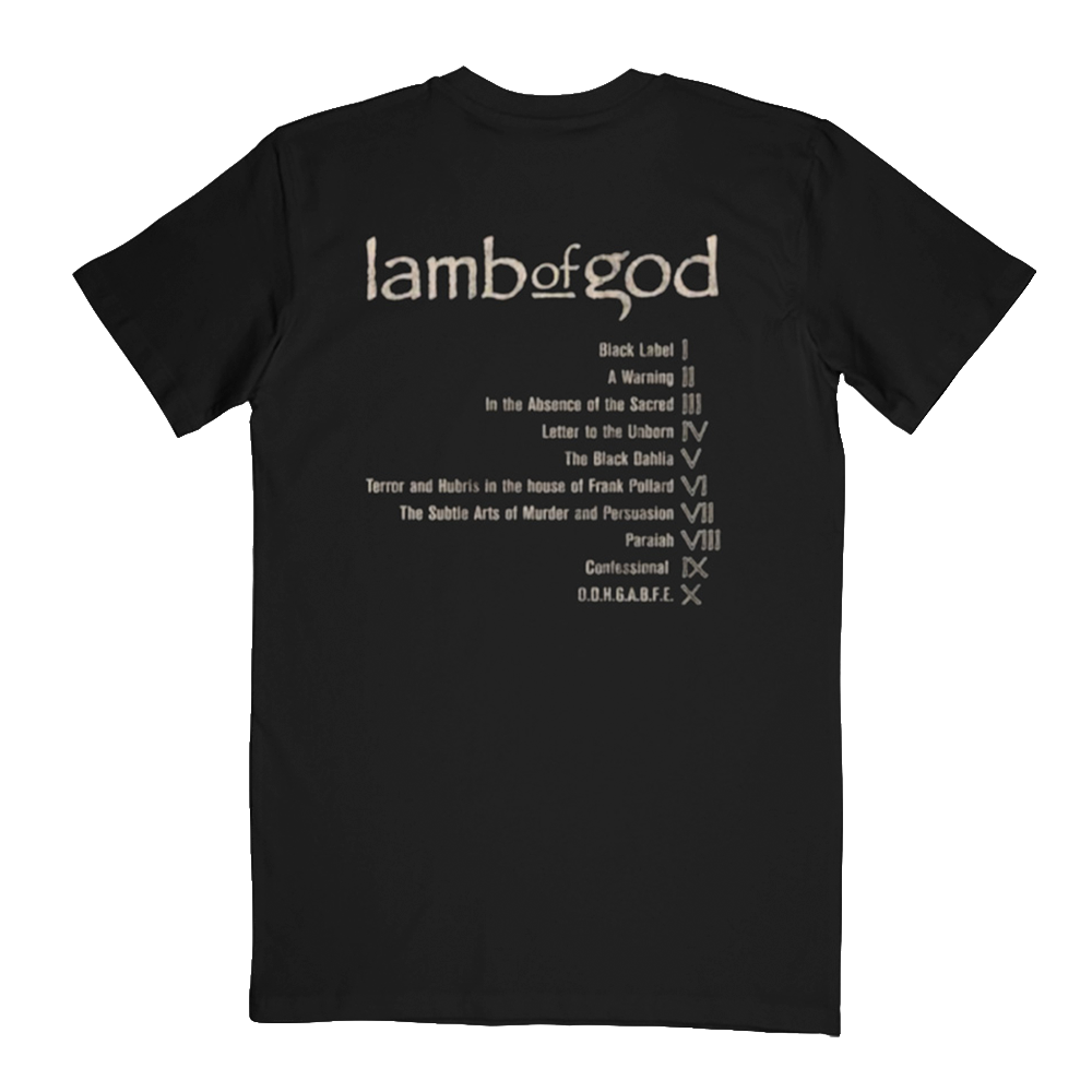 New American Gospel Vintage Tracklist Tee