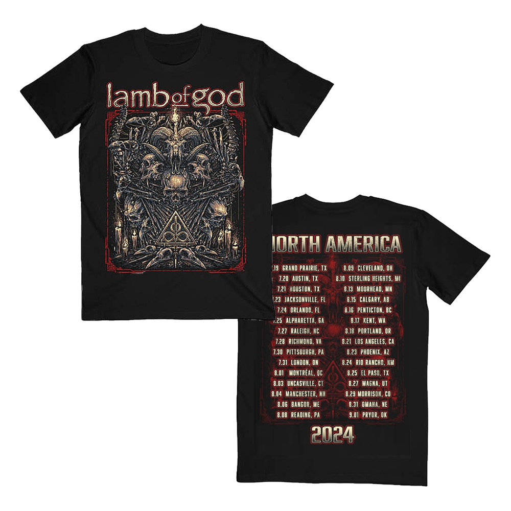 Skull Altar Summer 2024 Itin Tee – Lamb of God Store