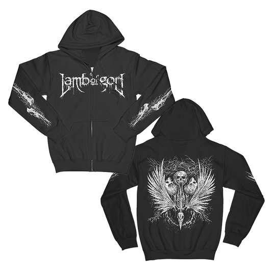 Tangled Bones Zip Hoodie