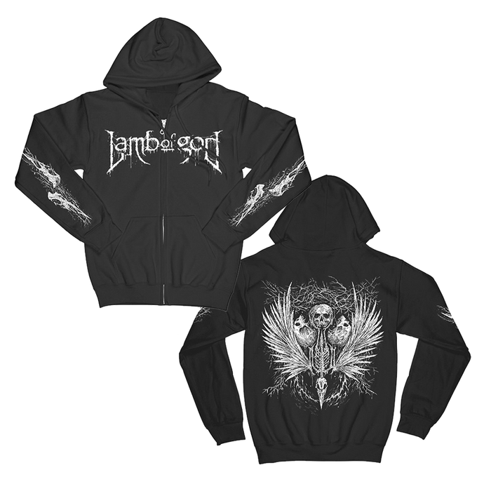 Tangled Bones Zip Hoodie