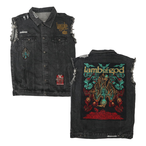 Ashes of the Wake Denim Battle Vest