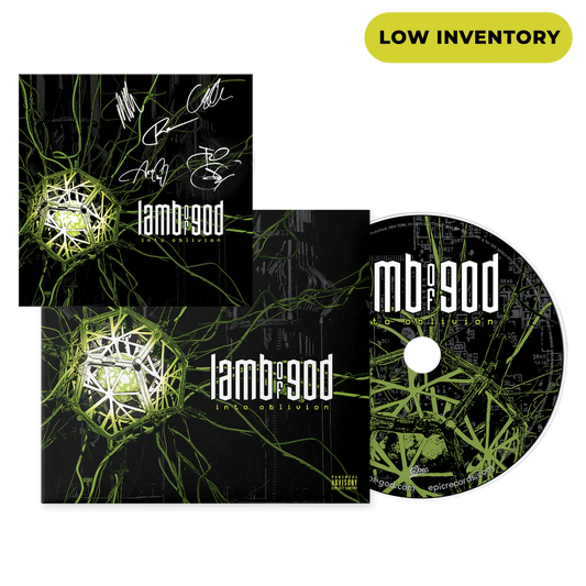 Into Oblivion Deluxe SIGNED CD