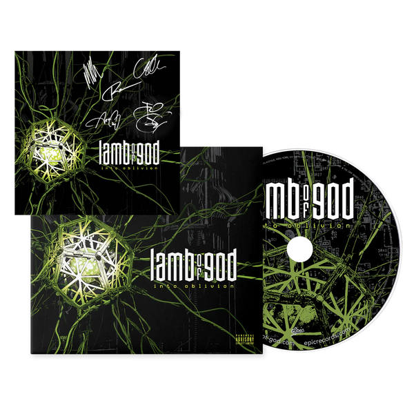 Into Oblivion Deluxe SIGNED CD – Lamb of God Store