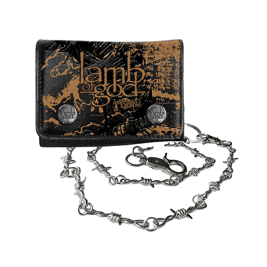 New American Gospel Coil Chain Wallet
