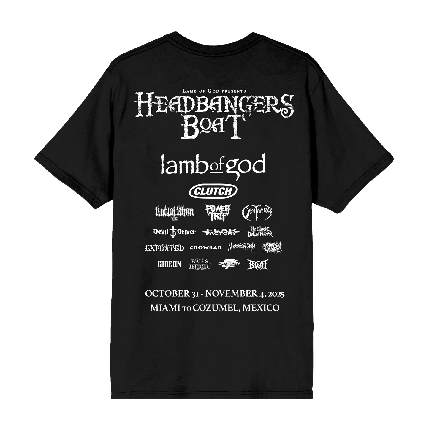 HBB 2025 HiCon Lineup Tee