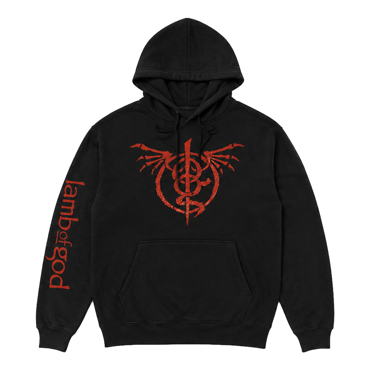 Crimson Phoenix Pullover Hoodie