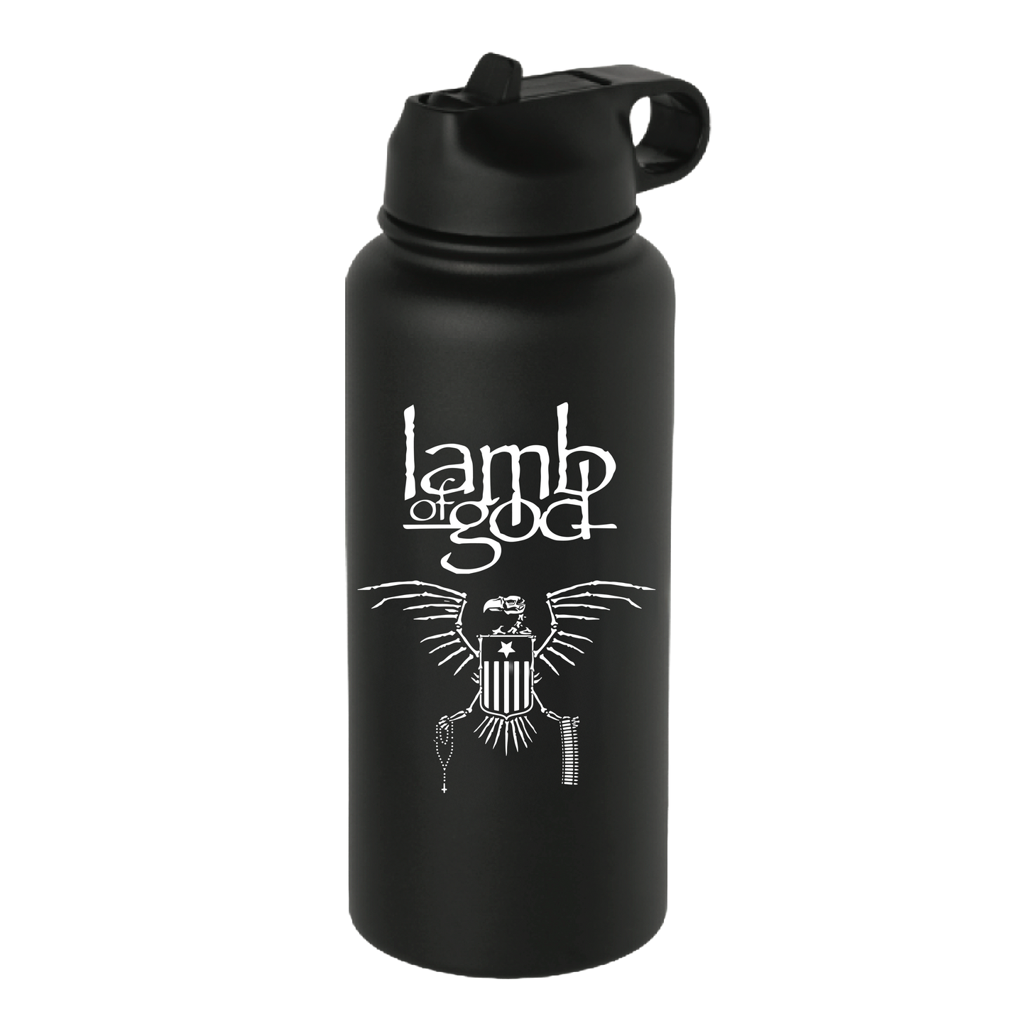 Skeletal Bird Water Bottle