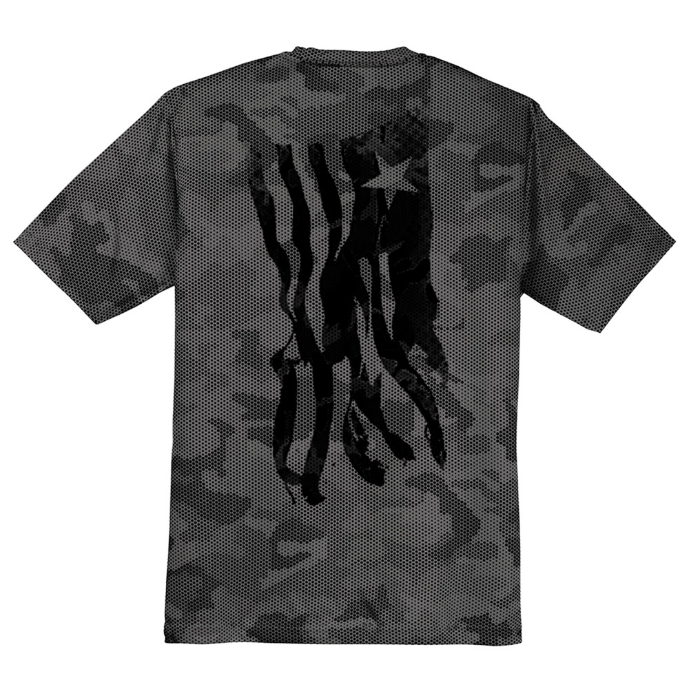 Black Ink Flag Tee