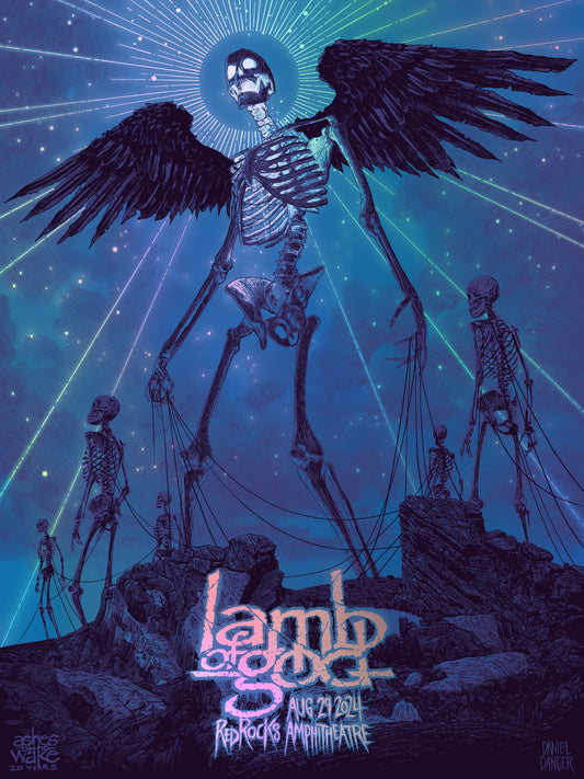 Red Rocks Poster