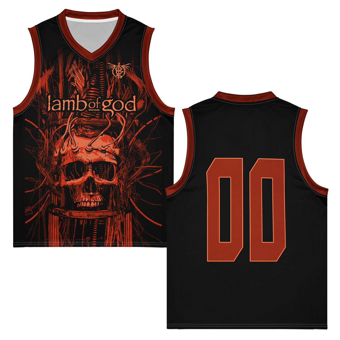 Skull Tower Basketball Jersey