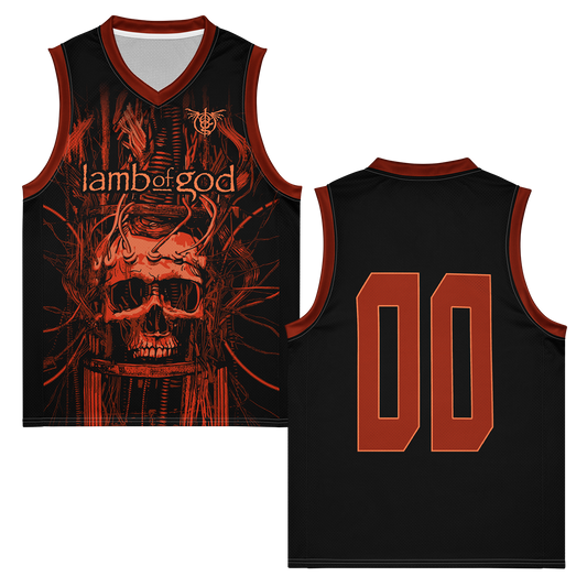 Skull Tower Basketball Jersey