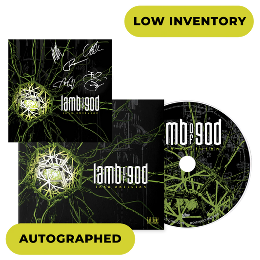 Into Oblivion Deluxe SIGNED CD