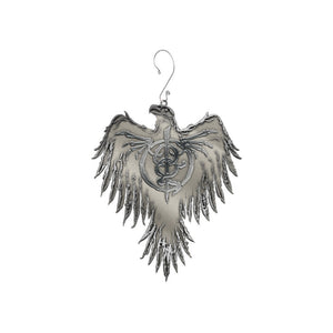 Metal Cast Phoenix Ornament